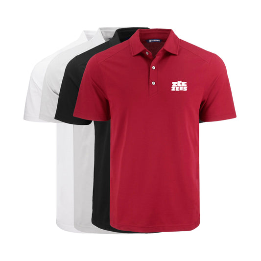 Men's Cutter & Buck Recycled Cotton-Blend Pique Polo